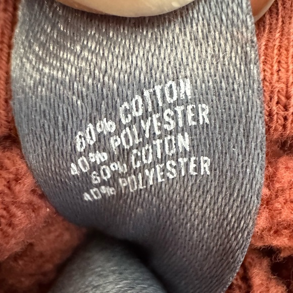 Aerie Hoodie, zipper details, sz Large, ribbon, 3/4 sleeve, relaxed, cropped - Picture 8 of 13